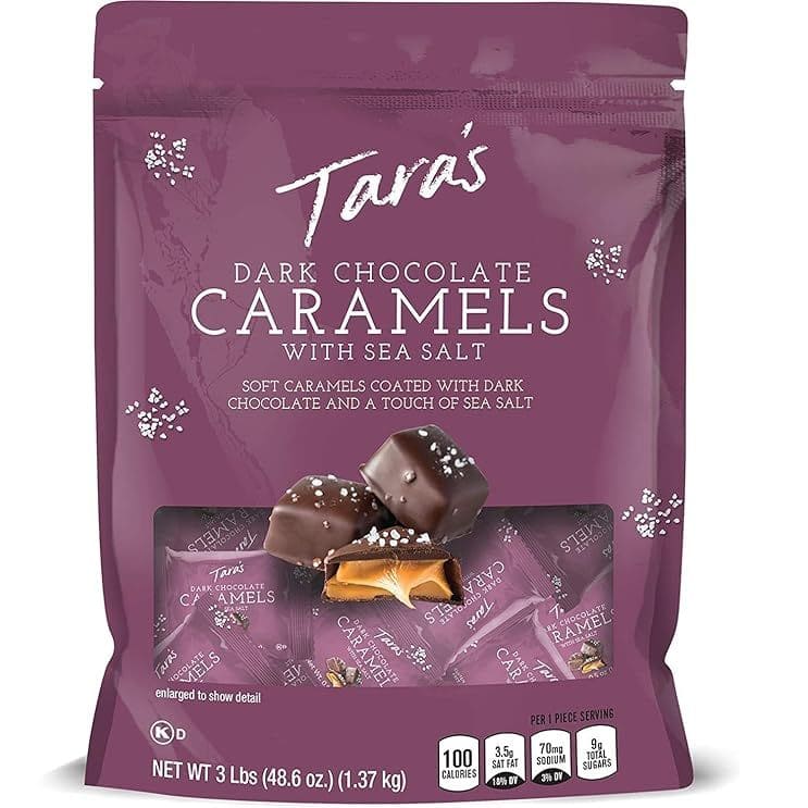 Tara's Small Batch Covered Sea Salt Soft Caramels